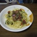 ちてんこぶ's cooksnap of when they made 手作りジェノベーゼソースのパスタ.