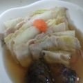 なうなうみぃ～'s cooksnap of when they made とろ〜り♪白菜と豚肉のミルフィーユ鍋☆.