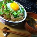 まめ＿もち's cooksnap of when they made 旦那さん大絶賛♪ネギ玉豚丼！.