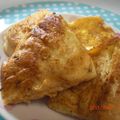 いっしょの幸せ's cooksnap of when they made 厚めにジュワッ♪フレンチトースト♪.