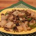 ナツメのな's cooksnap of when they made 中華風★大根とひき肉の炒め物.