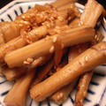 tomokoshiawase's cooksnap of when they made ごぼうの漬物.