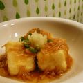なすびーち's cooksnap of when they made 揚げ出し豆腐のなめたけあんかけ.