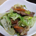 りっきー３７'s cooksnap of when they made 牛肉とレタスのオイスターソース炒め！.
