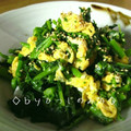 柴犬かい's cooksnap of when they made 菜の花のとろりん♡たまご炒め.
