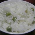 まあくんのおくさん's cooksnap of when they made モチモチ☆豆ご飯(グリンピース).