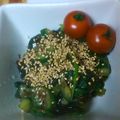 lovemoco's cooksnap of when they made 酢の物サラダ梅風味♪.