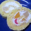 花緒琉♪'s cooksnap of when they made 全卵共立て　初めてのロールケーキ♪.
