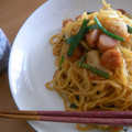 boofoochee's cooksnap of when they made **韮とベーコンのキムチ焼きそば**.