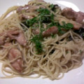 volvol's cooksnap of when they made とりとキノコとなすの柚子胡椒パスタ.