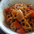 あう蔵's cooksnap of when they made 飯友!!鶏皮と蓮根のきんぴら♪.