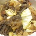 りん☆たん's cooksnap of when they made 残り物活用法「肉じゃがの余りでキャベツ炒め」.