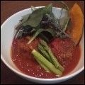 麻's cooksnap of when they made ウチのトマト煮込みハンバーグ♪.