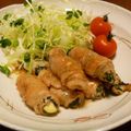 ガチャピンLOVE's cooksnap of when they made 豚(`･ω･´)の梅シソ巻き～♪.