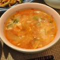 ＷａＴヒロコロ's cooksnap of when they made トマトジュースで簡単ミネストローネ風.