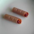 亜久里's cooksnap of when they made 魚肉ソーセージで指！.