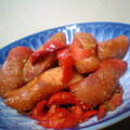 maruru-nn's cooksnap of when they made ピーマンとウィンナーのごま醤油炒め.