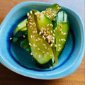 kinniko's cooksnap of when they made ＊副菜＊白だしできゅうりと塩昆布の浅漬け.