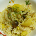 ちあみる's cooksnap of when they made 栗と茸の炊き込みピラフ♫♬.