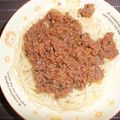 みぽじ's cooksnap of when they made トマトケチャップで簡単ミートソース♪.