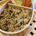LOVELOHA's cooksnap of when they made ひじきとごぼうの炊き込みごはん.