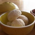 ivivmama's cooksnap of when they made 柚子薫るスノーボール.