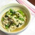 ハル菓子パン's cooksnap of when they made えのきとわかめの葱山椒レンジ蒸し✿.