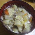 ラビリンス♪'s cooksnap of when they made 寒い日は野菜たっぷり✿つるりんだんご汁✿.