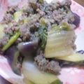 hiyotama's cooksnap of when they made 白菜入り☆マーボーなす.
