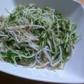 たくぽんﾏﾏ's cooksnap of when they made もやしと豆苗スイチリマヨ和え★.