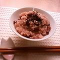 月見なっとう's cooksnap of when they made 簡単お赤飯.