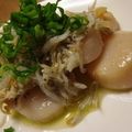 さく*'s cooksnap of when they made ホタテのしらすガーリックソテー.
