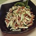 時花菜's cooksnap of when they made ズッキーニとサラミのサラダ☆.