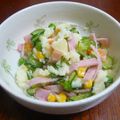 そらてんママ's cooksnap of when they made ｼﾘｺﾝｽﾁｰﾏｰでﾎﾟﾃﾄｻﾗﾀﾞ.