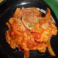チヒナコ's cooksnap of when they made 豚ヒレ肉のチーズ風味トマト煮.