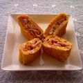 puniＫ's cooksnap of when they made ふわっふわ❤お弁当❤ギョニソ入り卵焼き.