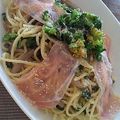★まんまる★'s cooksnap of when they made 菜の花と生ハムのパスタ.