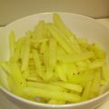 ‐綾子‐'s cooksnap of when they made 揚げない！シャキッとポテト☆.