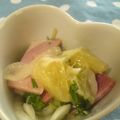 ちちちくわ's cooksnap of when they made レモンさっぱり♪ハムと玉ねぎのマリネ.