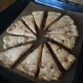 sunny's cooksnap of when they made イチゴとホワイトチョコの春色スコーン.