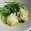 ＴＯＭＯＷＡＴ's cooksnap of when they made みつばたっぷり鳥団子うどん鍋.