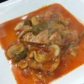 momoki's cooksnap of when they made 鶏のトマト煮込み.