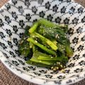 run※'s cooksnap of when they made 味見で半分なくなるキャベツの胡麻和え.