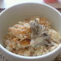 あたりめｷｬﾑ☆'s cooksnap of when they made なめたけとツナの五目炊き込みご飯.