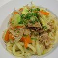 asuco's cooksnap of when they made 桜海老＆しらすが香ばしい♬駿河焼うどん　.