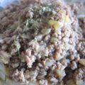 hitkat's cooksnap of when they made ご飯に！麺に！相性抜群♪最強の挽き肉あん.