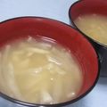 きらり流れ星's cooksnap of when they made 大根のおみそしる.