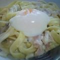 もんどぅらん北ゆ's cooksnap of when they made 簡単クリームパスタ！シチューの素と牛乳で.