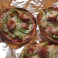 亜米利加's cooksnap of when they made 残った餃子の皮でミニピザ.