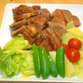 ytykkg's cooksnap of when they made レンジで焼き豚.